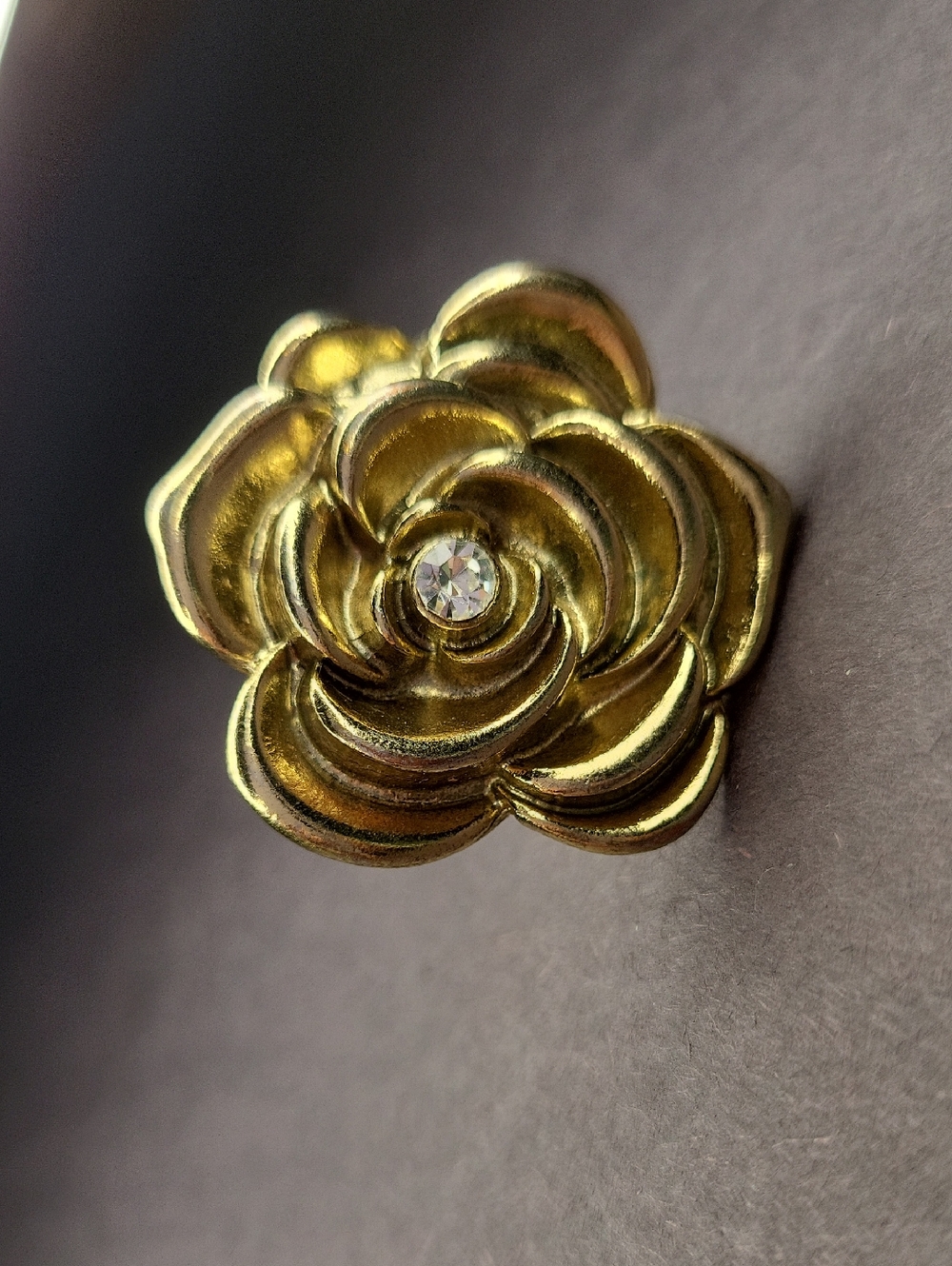 Crystal Rose Ring